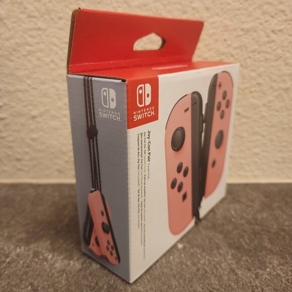 Switch Joy-Cons L/R, Pastel Pink [Europe release] (NEW) - Nintendo - Picture 5 of 5